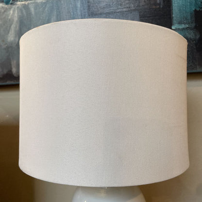 Gray and White Two Tone Gradient Table Lamp LAMPS