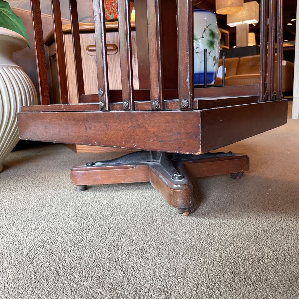 Rotating Bookshelf w/ Adjustable Book Rest