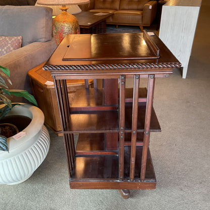 Rotating Bookshelf w/ Adjustable Book Rest