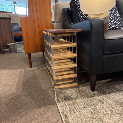 Side Table Wine Rack