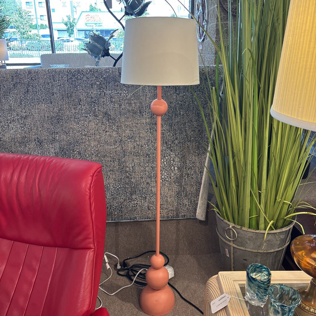 MCM Matte Pink Floor Lamp LAMPS