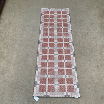 2 x 6 Orange Blocks Runner