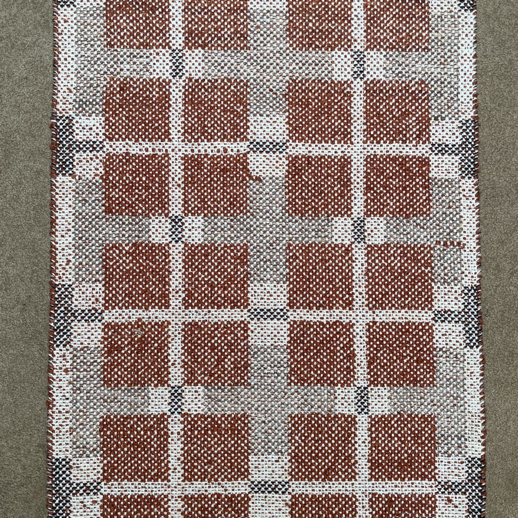 2 x 6 Orange Blocks Runner