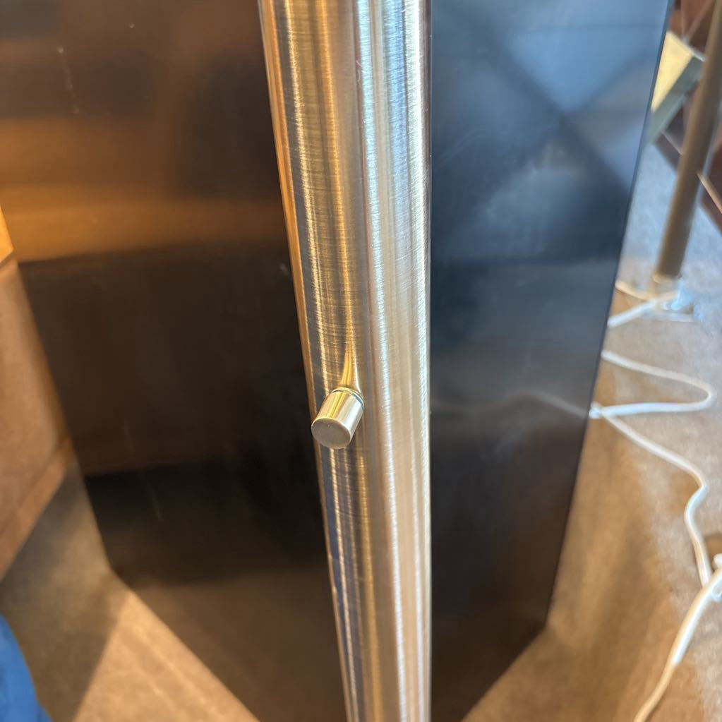 Brushed Nickel 5 Shade Floor Lamp