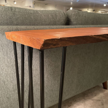Live Edge Pin Leg Console Table C CONSOLE TABLES