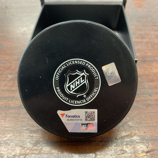 ALEX WENNBERG Signed KRAKEN Hockey Puck UNIQUE FINDS