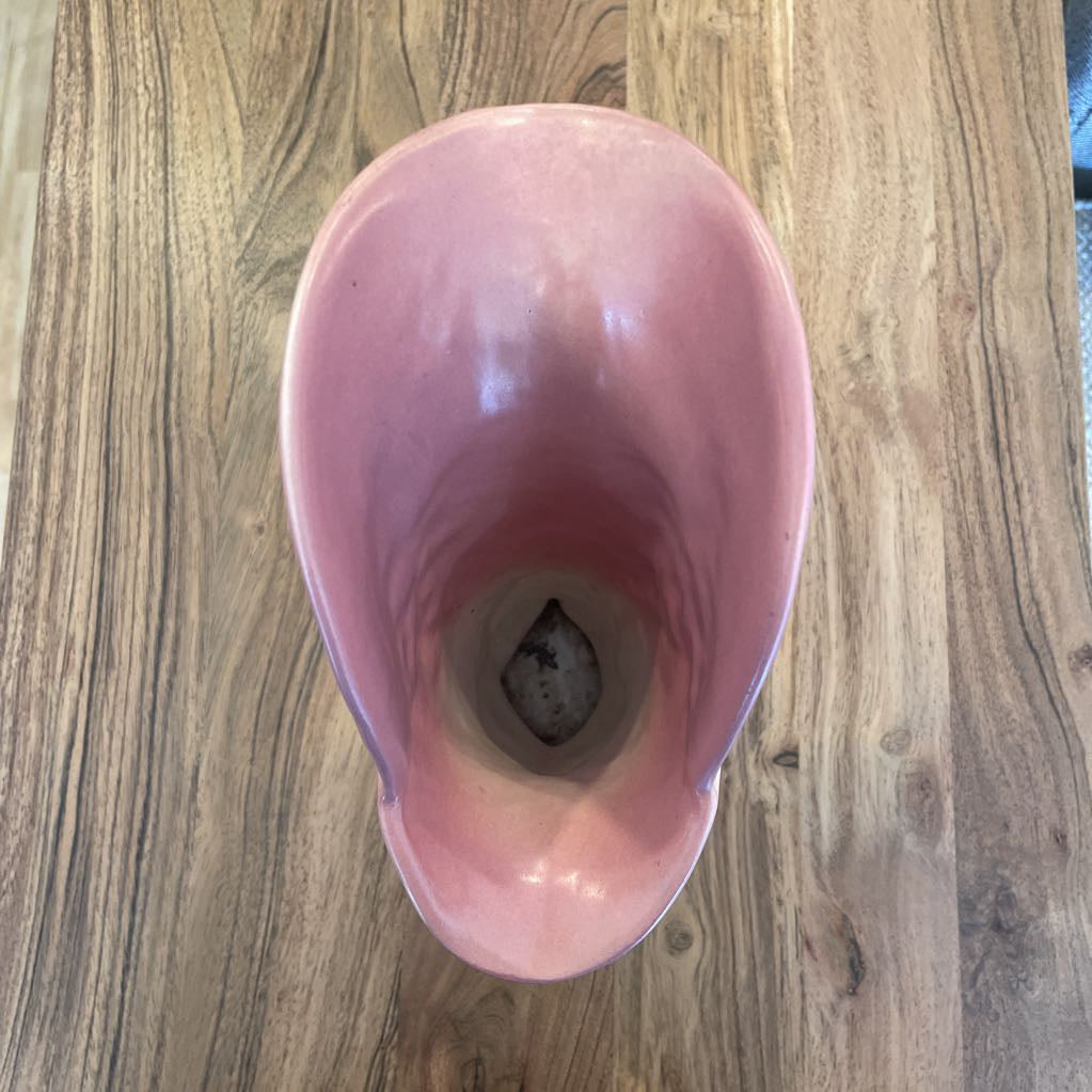 Hull Pottery Pretty Floral Horn Vase