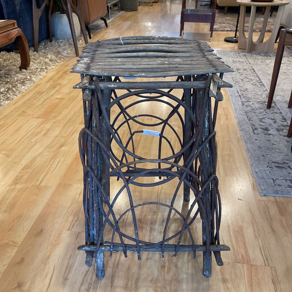 Rustic Stick Side Table/Stand