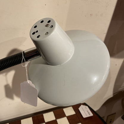 White Enamel Desk Lamp with Bendy Neck LAMPS