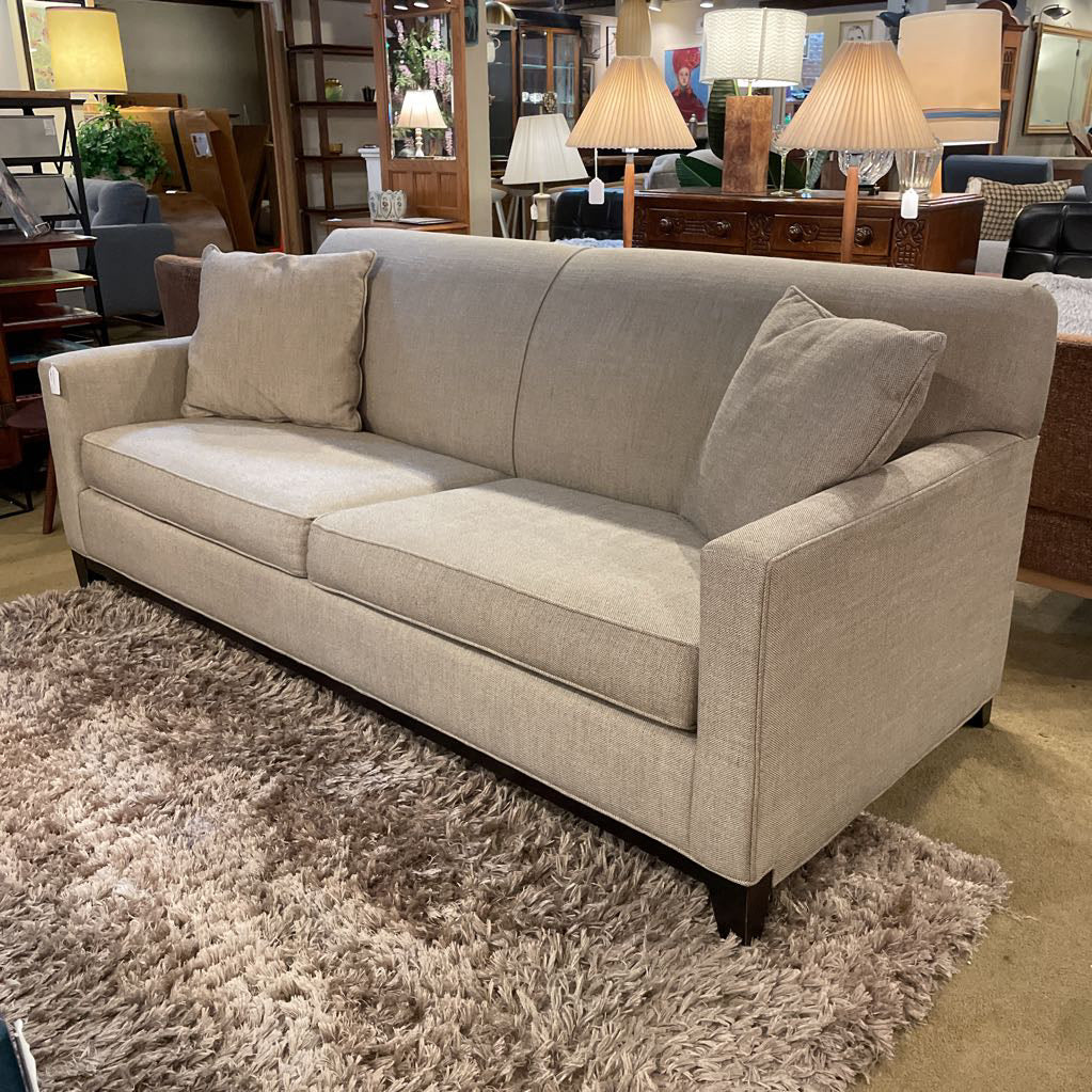 Beige Fabric Sleeper Sofa w/ Inflatable Mattress U SLEEPERS