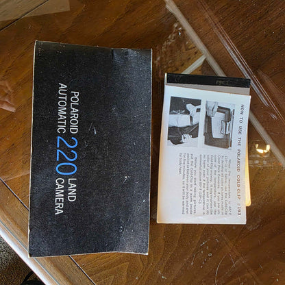 Polaroid 220 Camera in Case