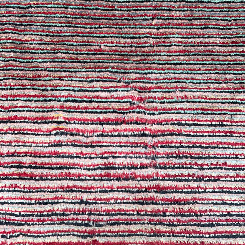 6x9.6 Pakistan Zigler Cabbeh Hand Knotted Wool Rug