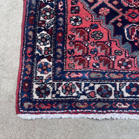 3.6 x 10.2 Hamedan Hand Knotted Rug RUGS