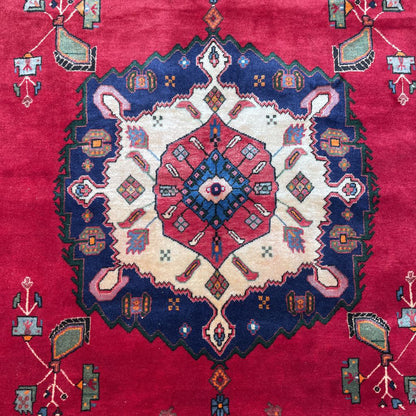 4.9 x 6.7 Sirjan Hand Knotted Rug