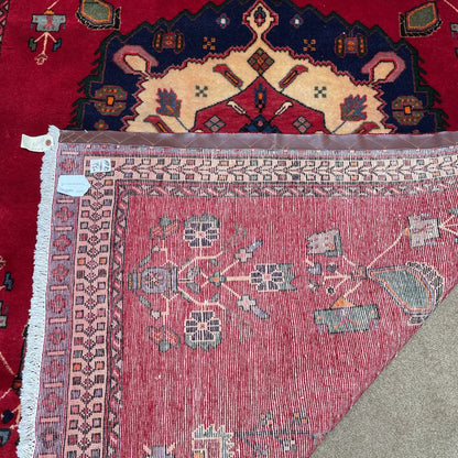 4.9 x 6.7 Sirjan Hand Knotted Rug