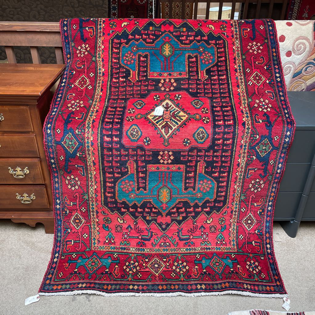 4 x 6.8 Mahal Hand Knotted Rug