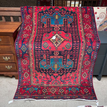 4 x 6.8 Mahal Hand Knotted Rug