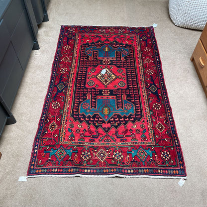 4 x 6.8 Mahal Hand Knotted Rug