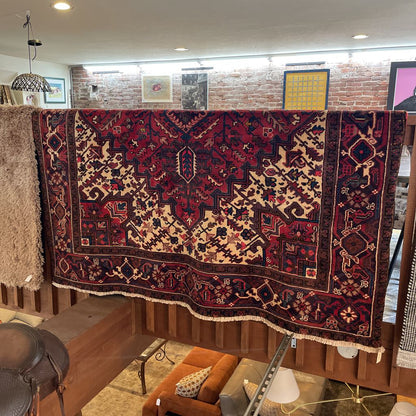 6.10 x 10 Heriz Hand Knotted Rug RUGS