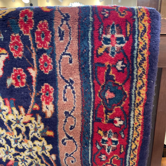 1970s 5x10 Mahal Vase Hand Knotted Wool Rug RUGS
