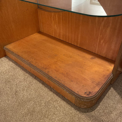 MC Vanity w 3 Drawers & Circle Mirror C VANITIES
