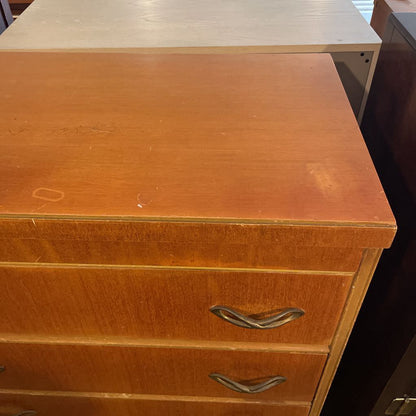 MC 5 Drawer Highboy w Brass Pulls