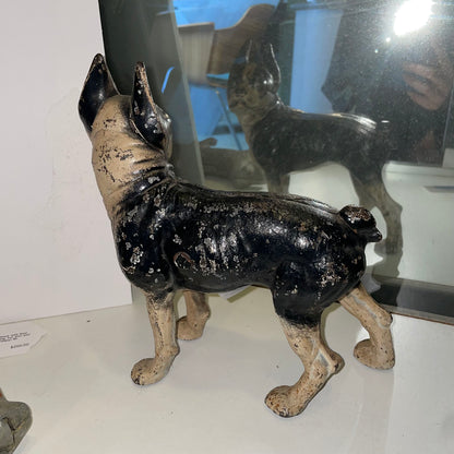 Vintage Cast Iron Boston Terrier