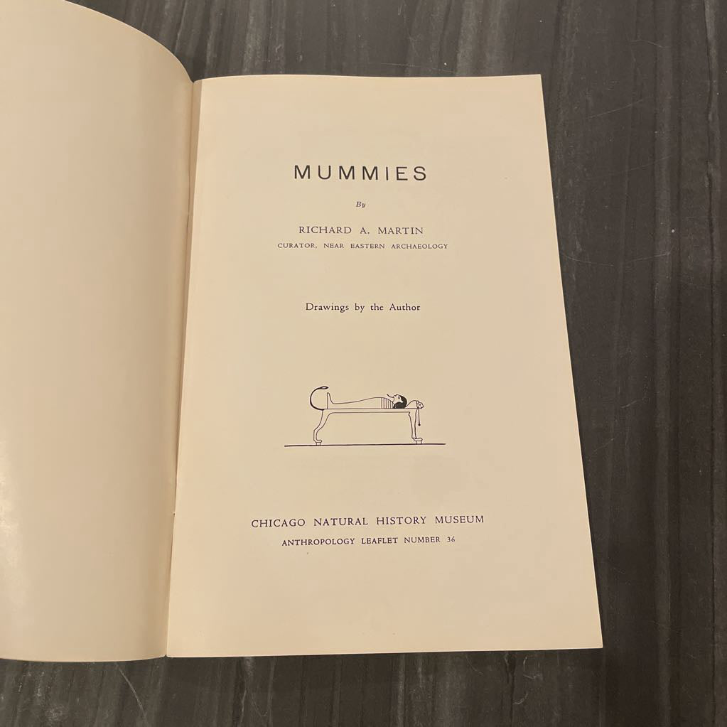 Mummies Booklet SMALLS