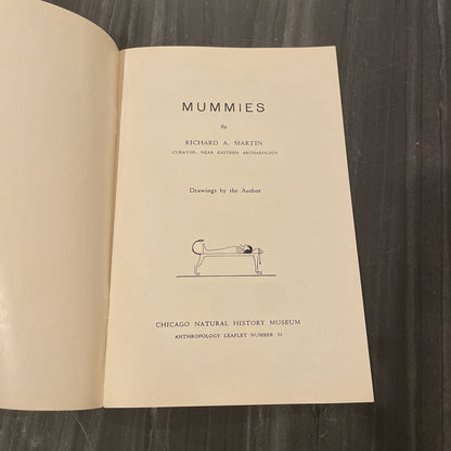 Mummies Booklet SMALLS