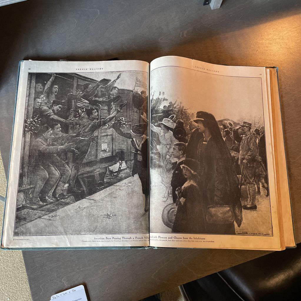 Freedom's Triumph Antique Book
