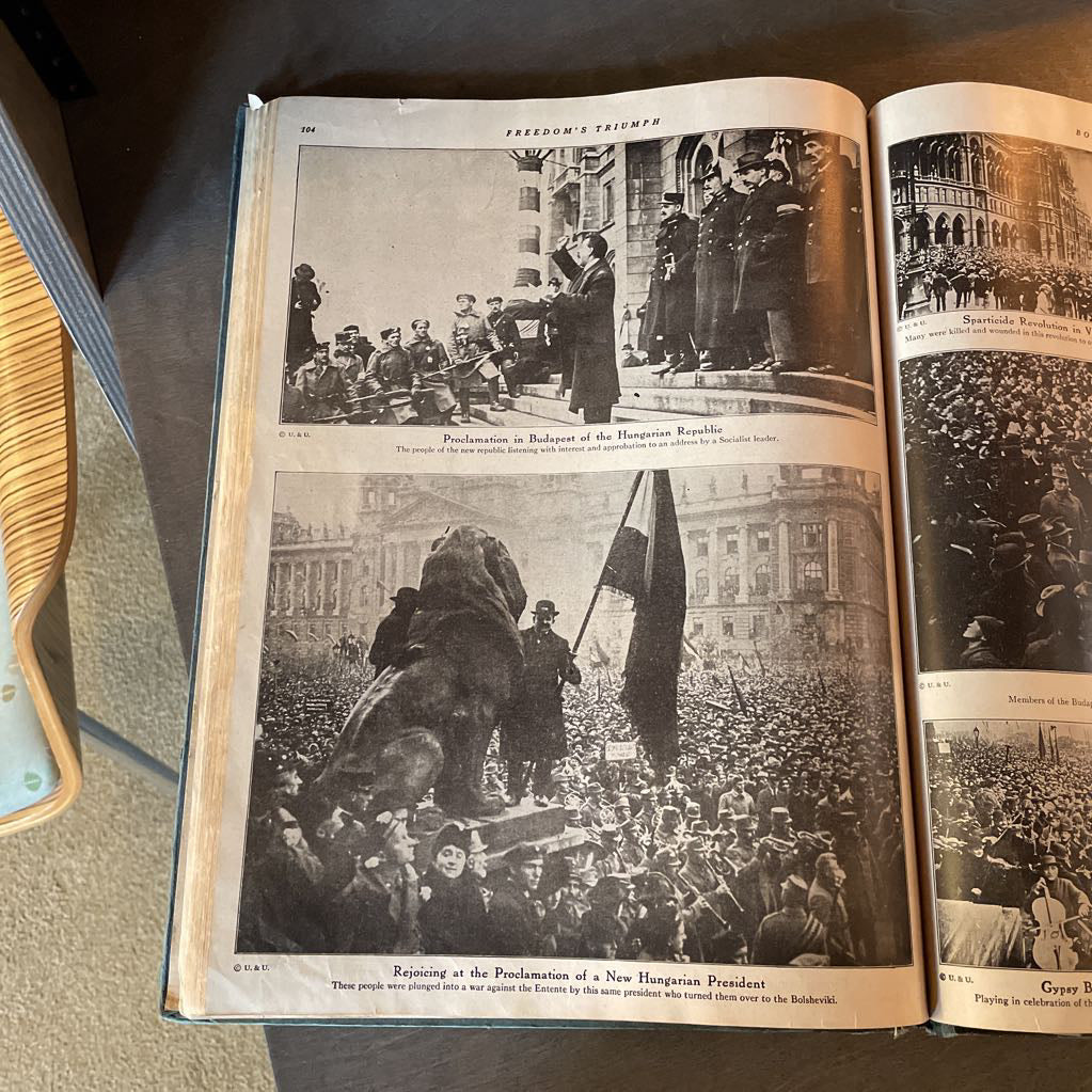 Freedom's Triumph Antique Book
