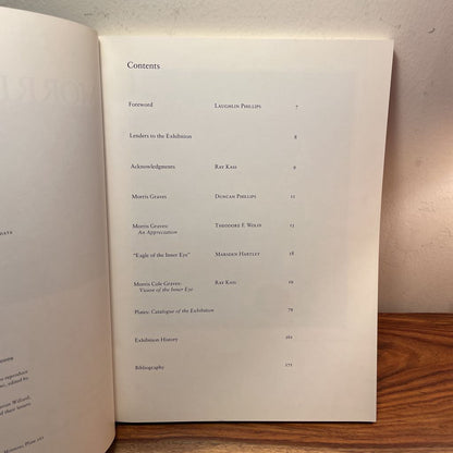 Morris Graves Art Book