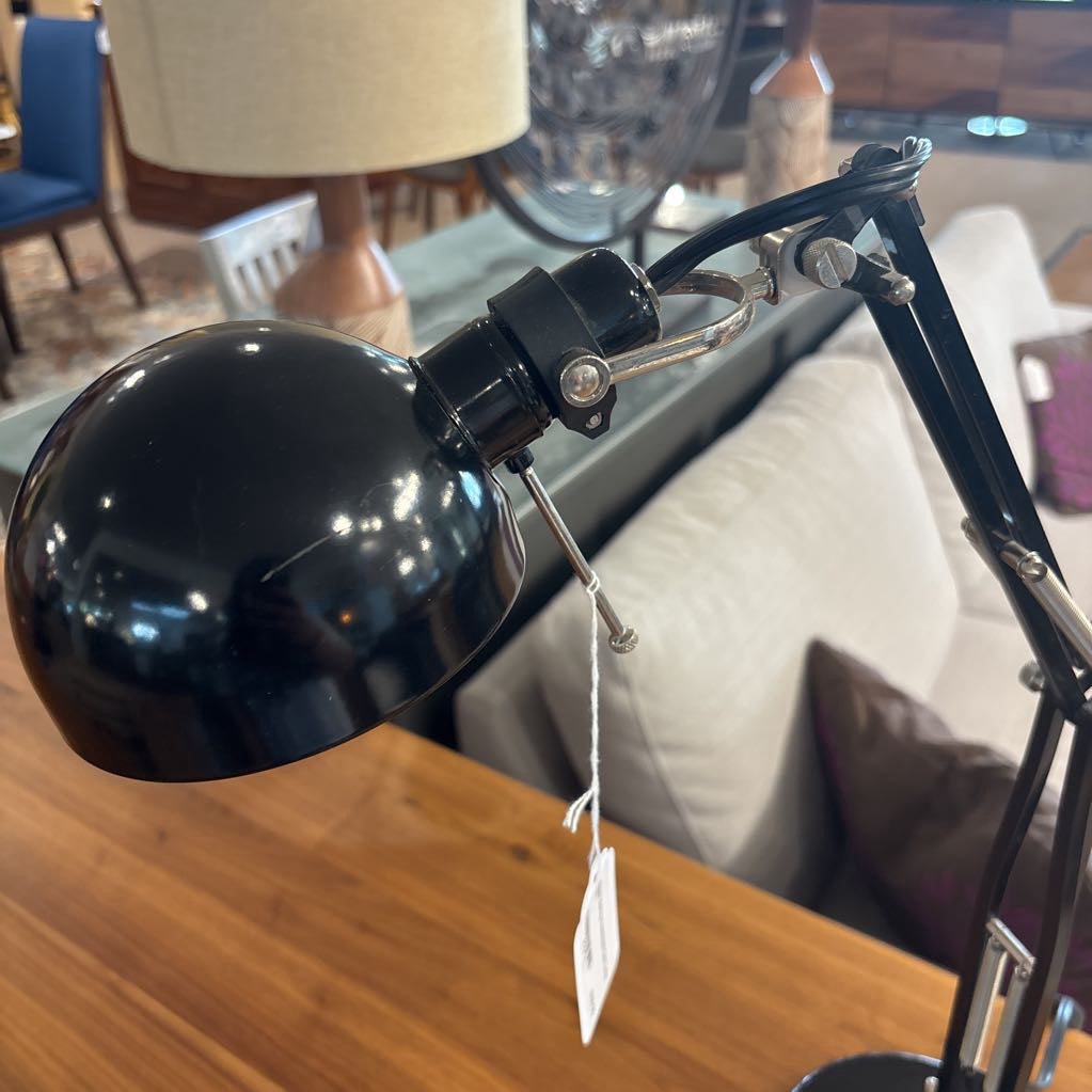 Black Spring Tensioned Task Lamp LAMPS