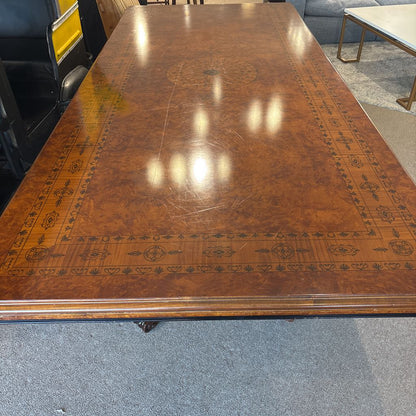 Large Regency Style Ornate Dining Table C DINING TABLES