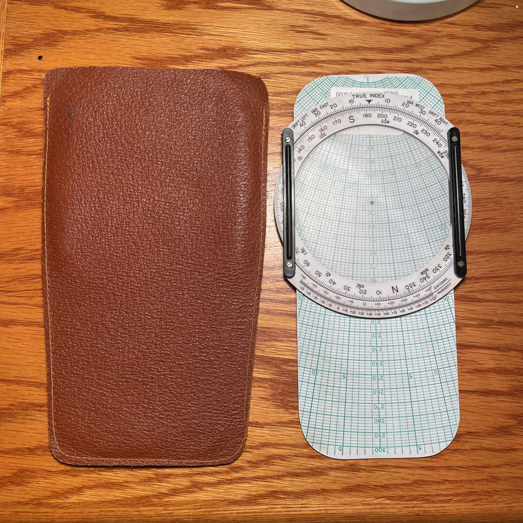Dalton Dead Reckoning Computer in Storage Sleeve