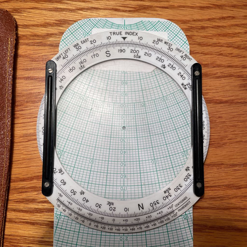 Dalton Dead Reckoning Computer in Storage Sleeve