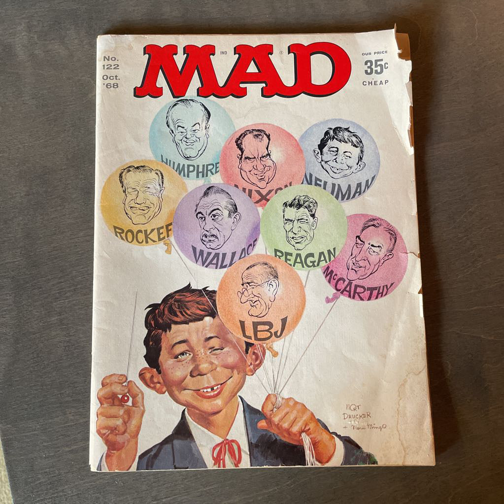 MAD Magazine 1968 Presidential Election Issue
