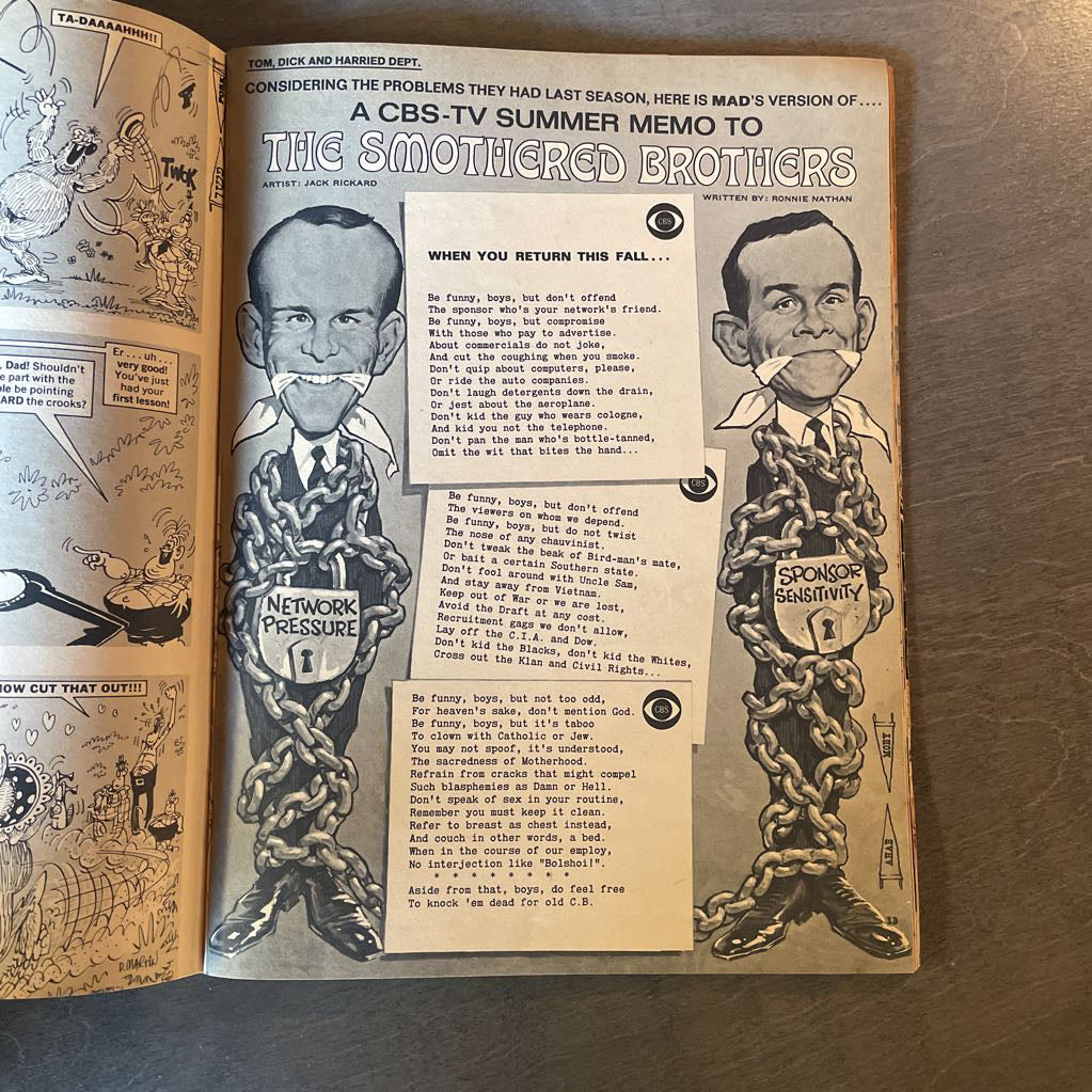 MAD Magazine 1968 Presidential Election Issue