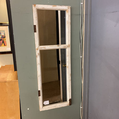 White Windowpane Mirror C MIRRORS