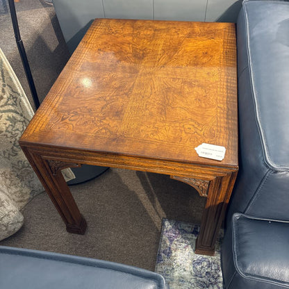 Henredon Solid Oak Side Table C SIDE TABLES