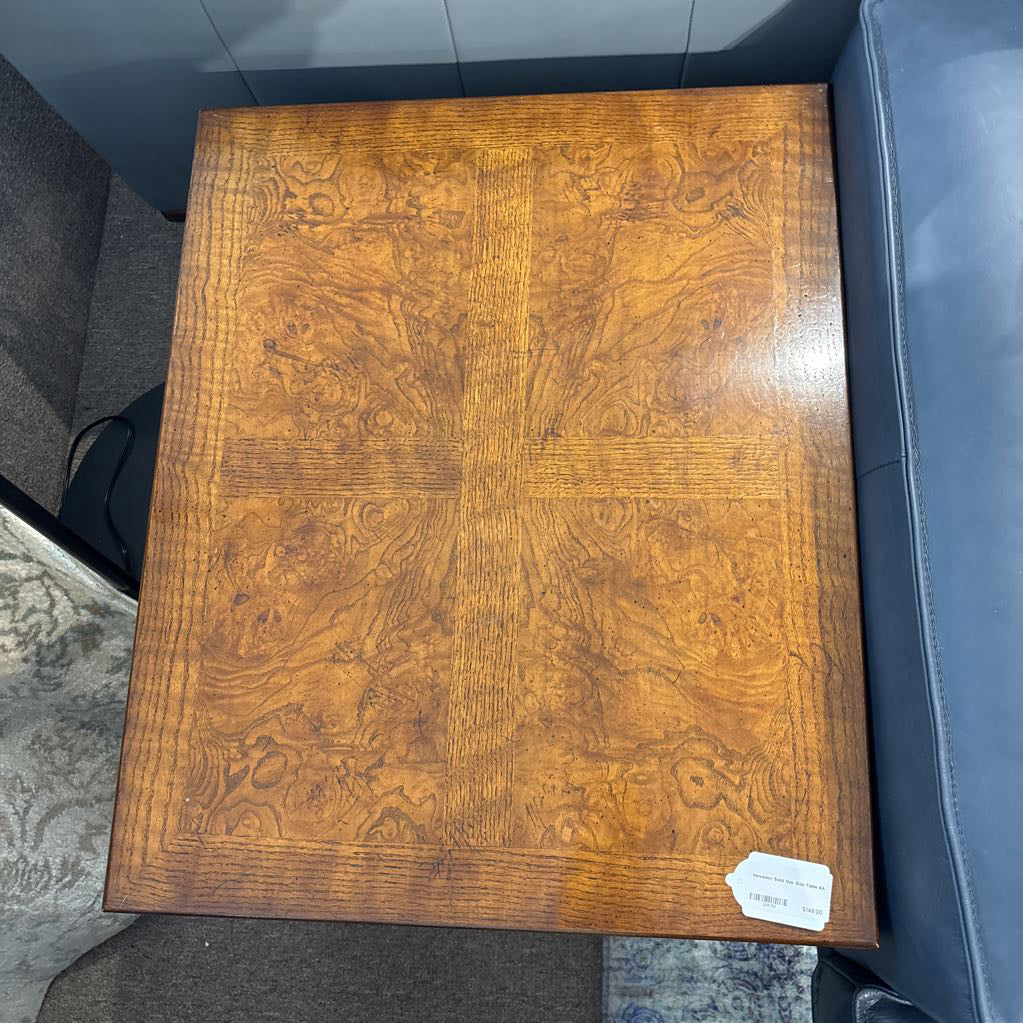 Henredon Solid Oak Side Table C SIDE TABLES