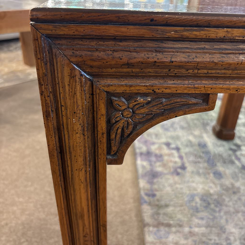 Henredon Solid Oak Side Table C SIDE TABLES