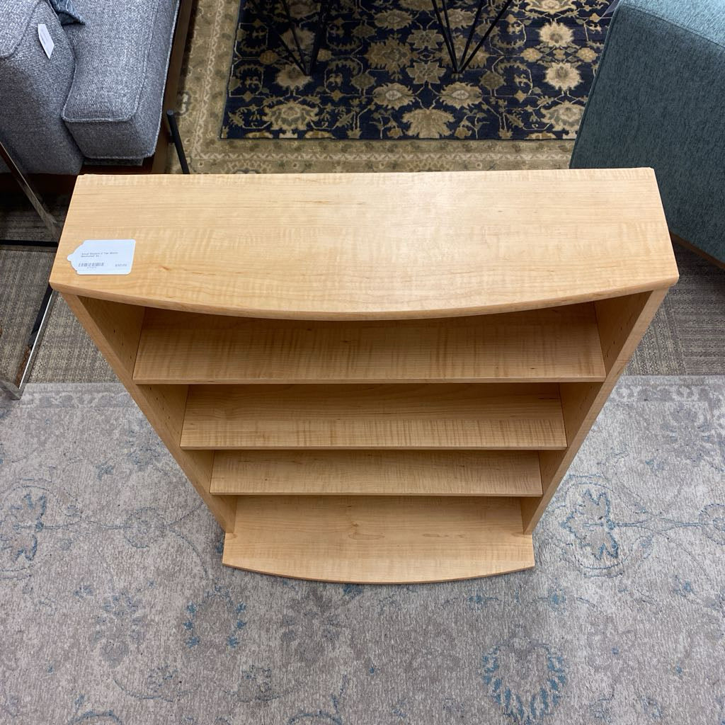 Small Modern 4 Tier Blond Bookshelf C BOOKSHELVES