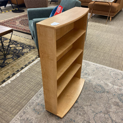 Small Modern 4 Tier Blond Bookshelf C BOOKSHELVES