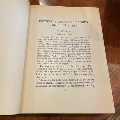 20,000 Leagues Under the Sea/Verne Rand McNally 1933 Ed. UNIQUE FINDS