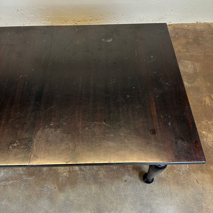 "AS IS" Crate and Barrell Kipling Dining Table /w Leaf