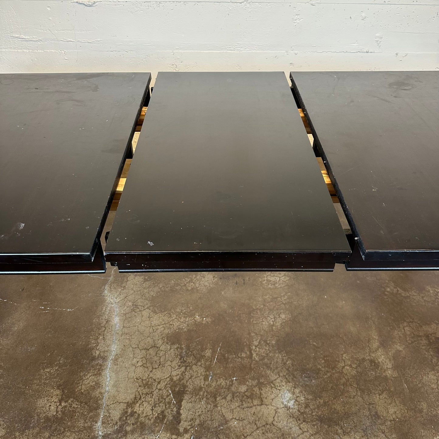 "AS IS" Crate and Barrell Kipling Dining Table /w Leaf