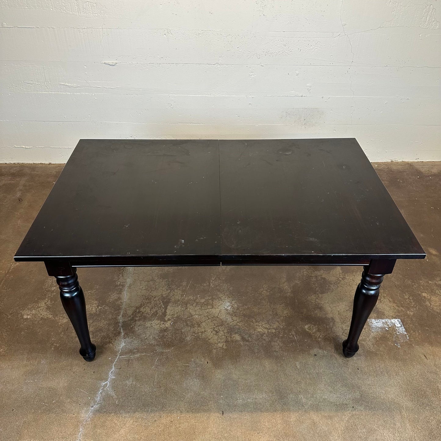 "AS IS" Crate and Barrell Kipling Dining Table /w Leaf
