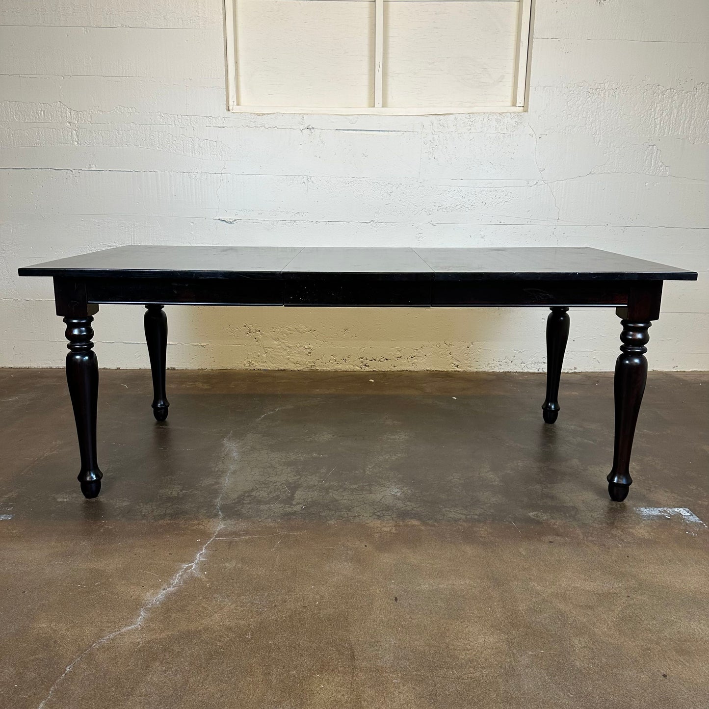 "AS IS" Crate and Barrell Kipling Dining Table /w Leaf