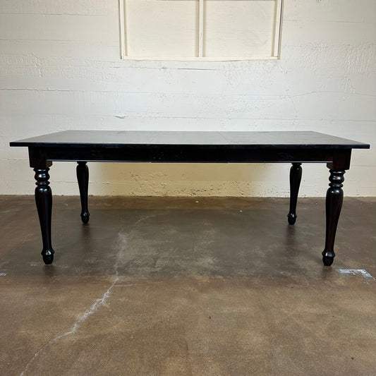 "AS IS" Crate and Barrell Kipling Dining Table /w Leaf C DINING TABLES